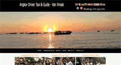 Desktop Screenshot of angkordrivertaxi.com